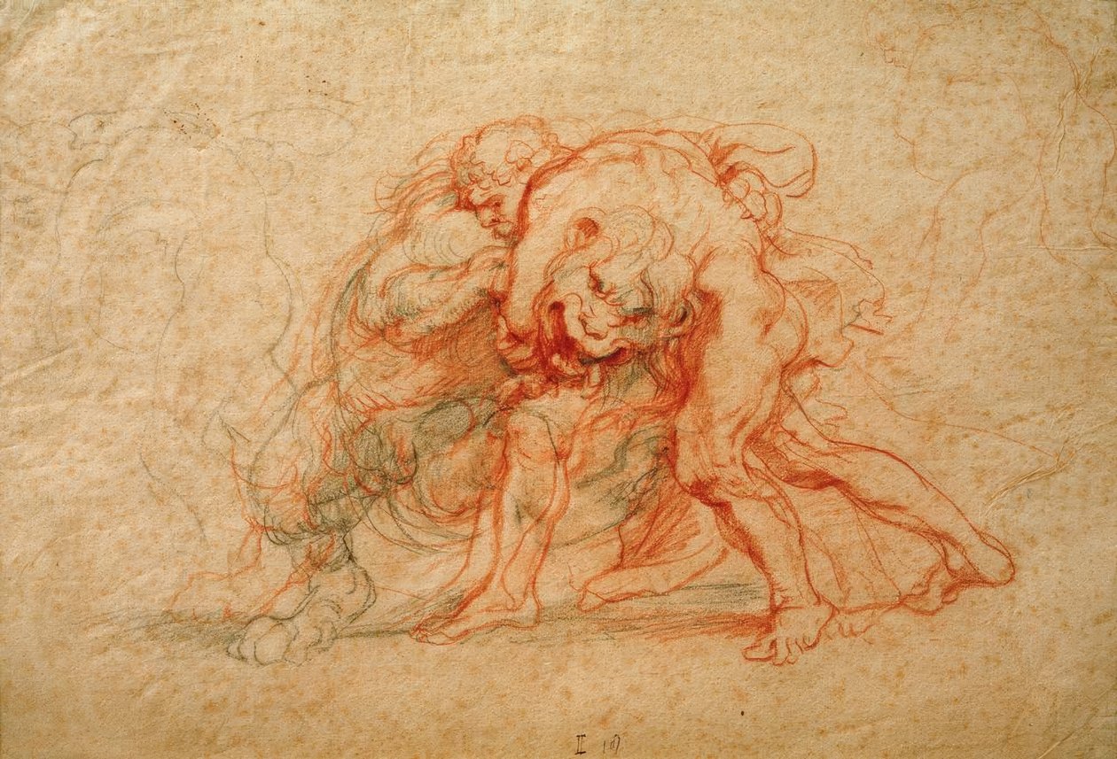 Ercole e il leone nemeo da Peter Paul Rubens