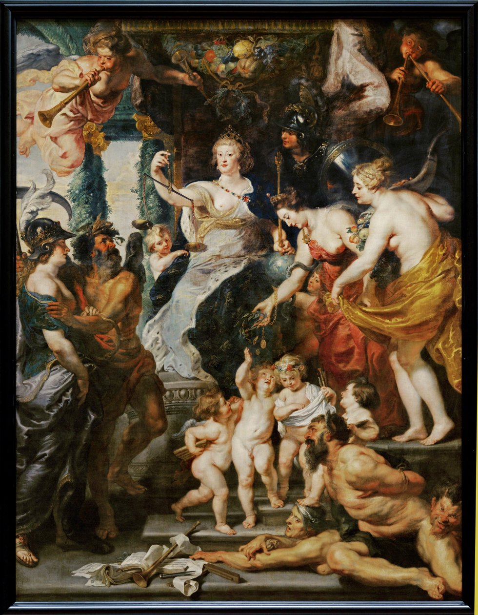 La felicità della Regenza da Peter Paul Rubens
