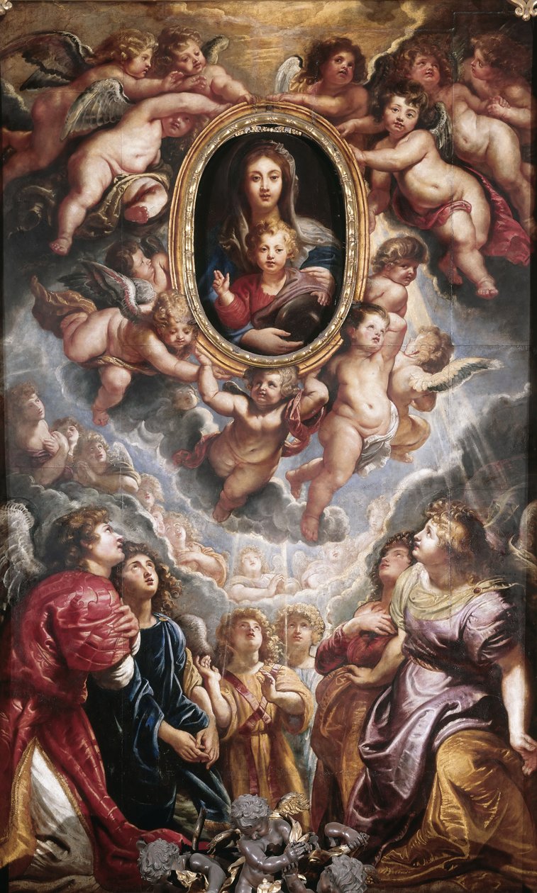 Madonna della Vallicella, 1606-1608 da Peter Paul Rubens