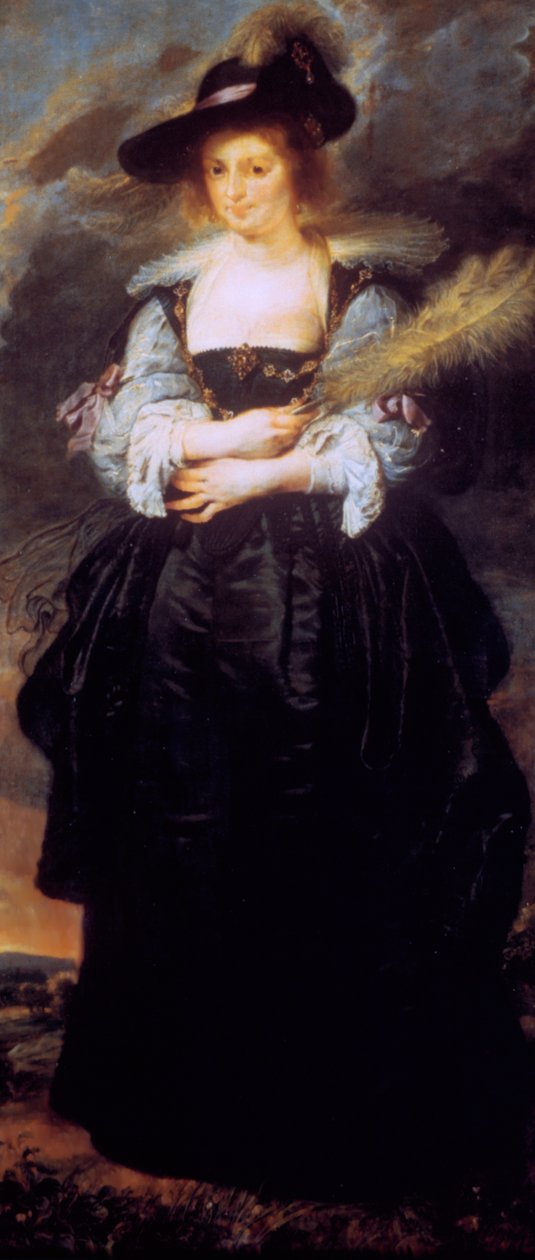 Ritratto di Helena Fourment, c1630-32 da Peter Paul Rubens
