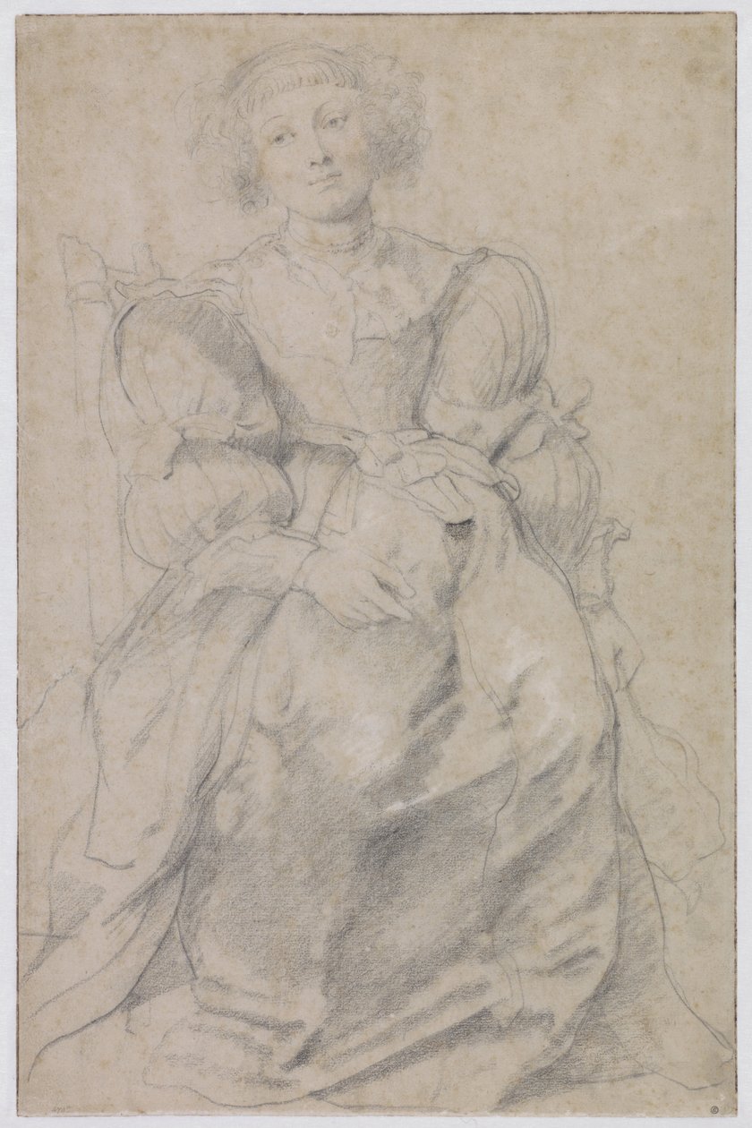 Ritratto di Hélène Fourment da Peter Paul Rubens
