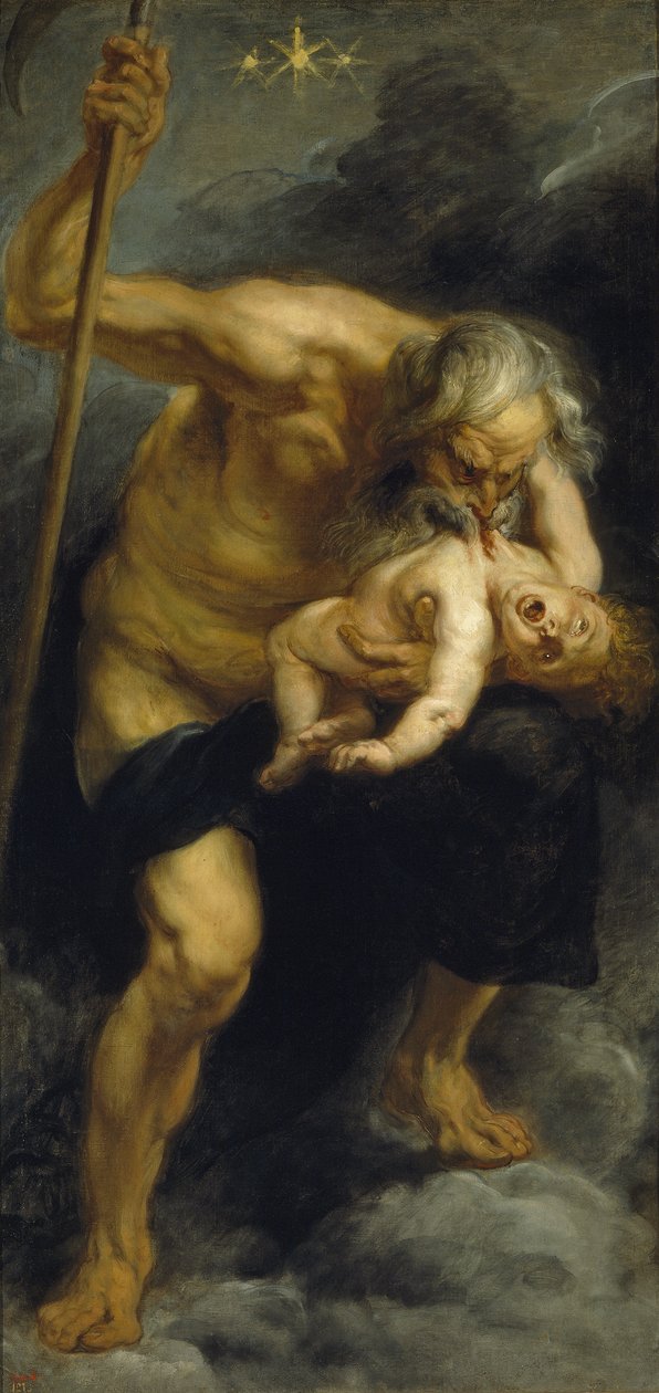 Saturno che divora suo figlio, 1636-1638 da Peter Paul Rubens