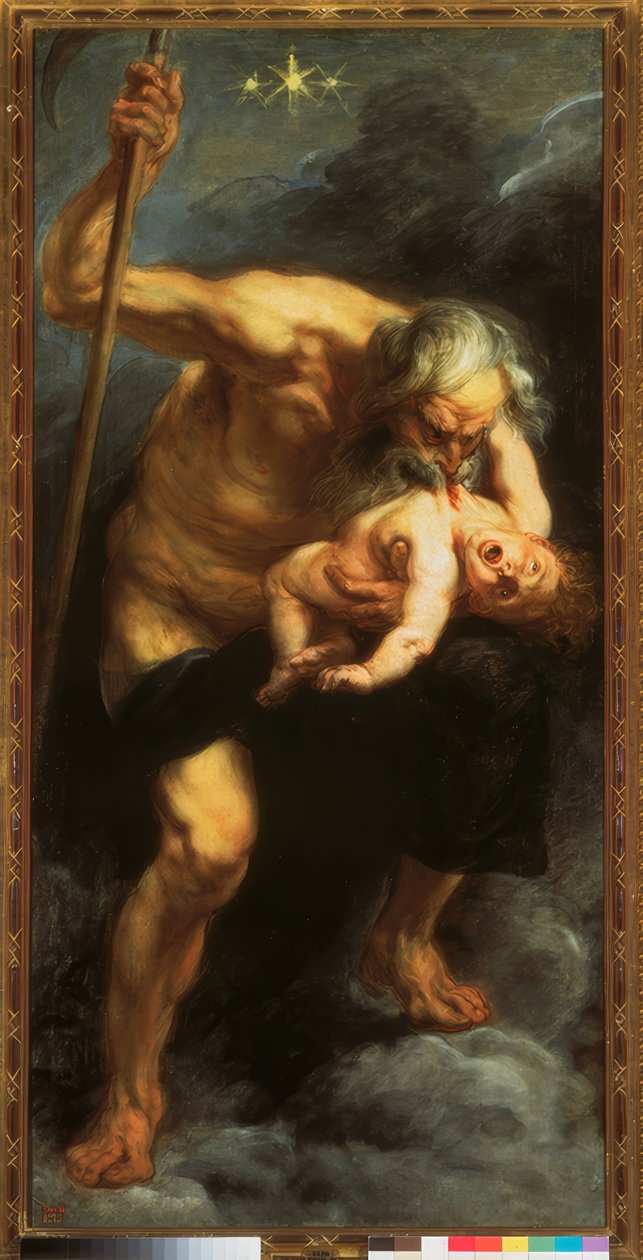 Saturno che divora un figlio da Peter Paul Rubens