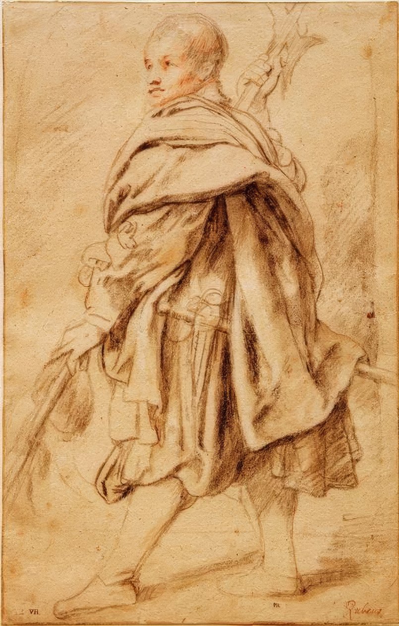 Studio di un alabardiere da Peter Paul Rubens