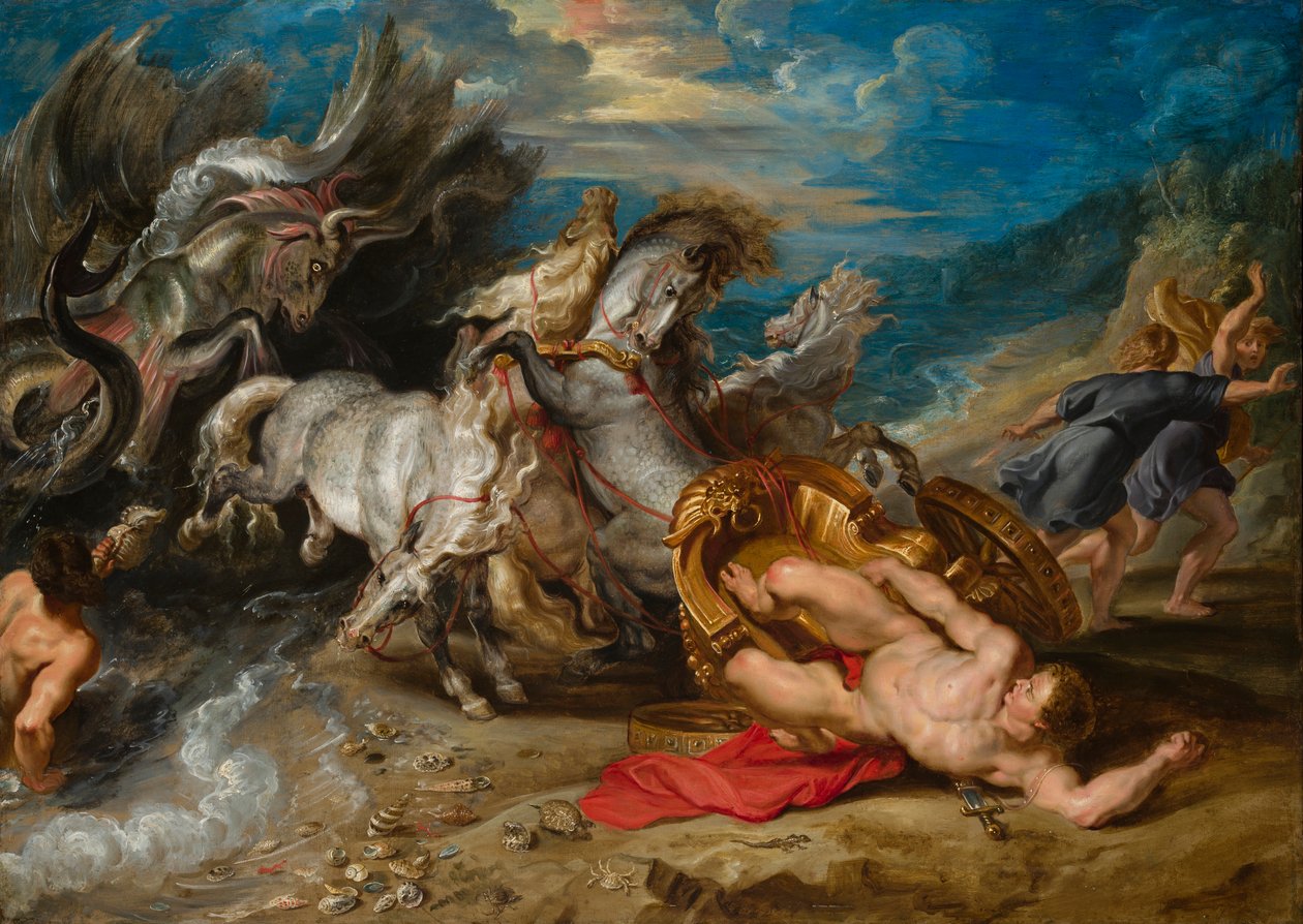 La morte di Ippolito da Peter Paul Rubens