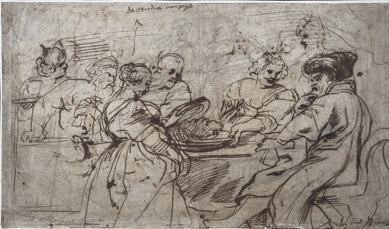 La Festa di Erode (recto) da Peter Paul Rubens