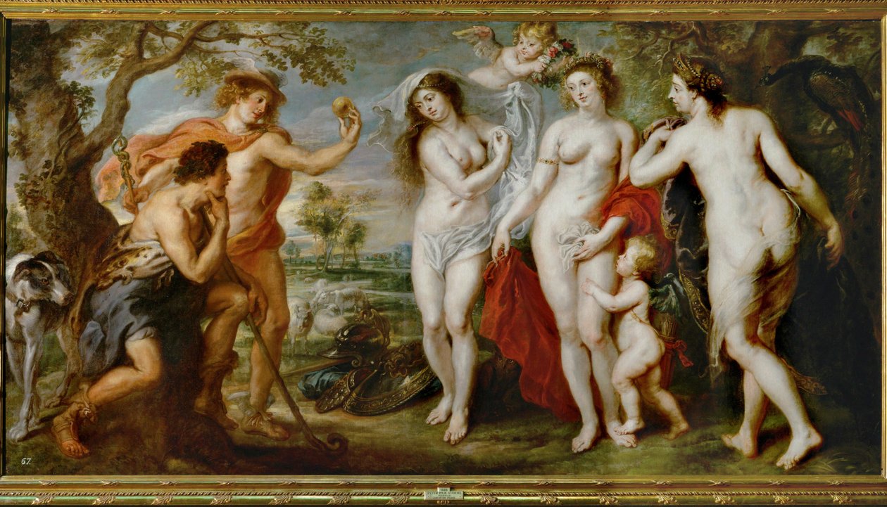 Il giudizio di Parigi da Peter Paul Rubens