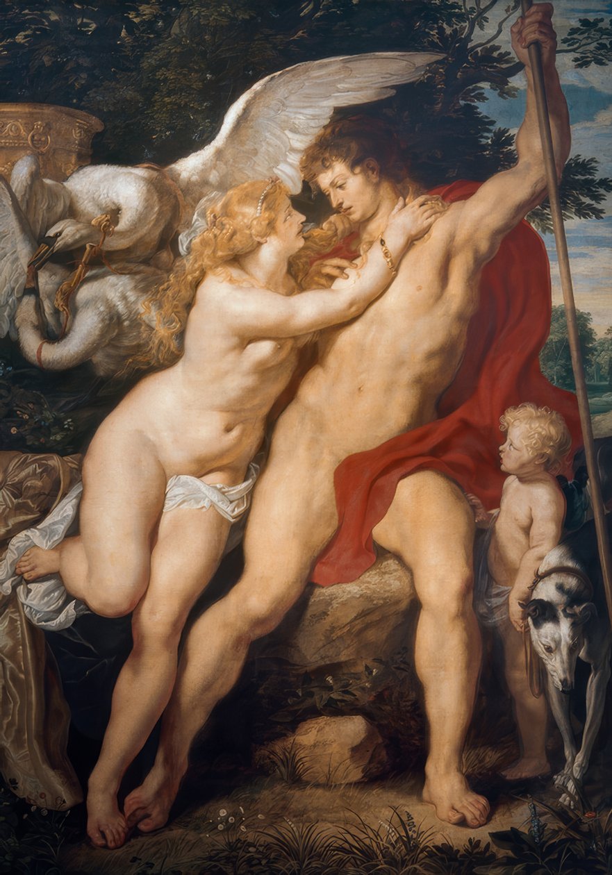 Venere e Adone da Peter Paul Rubens