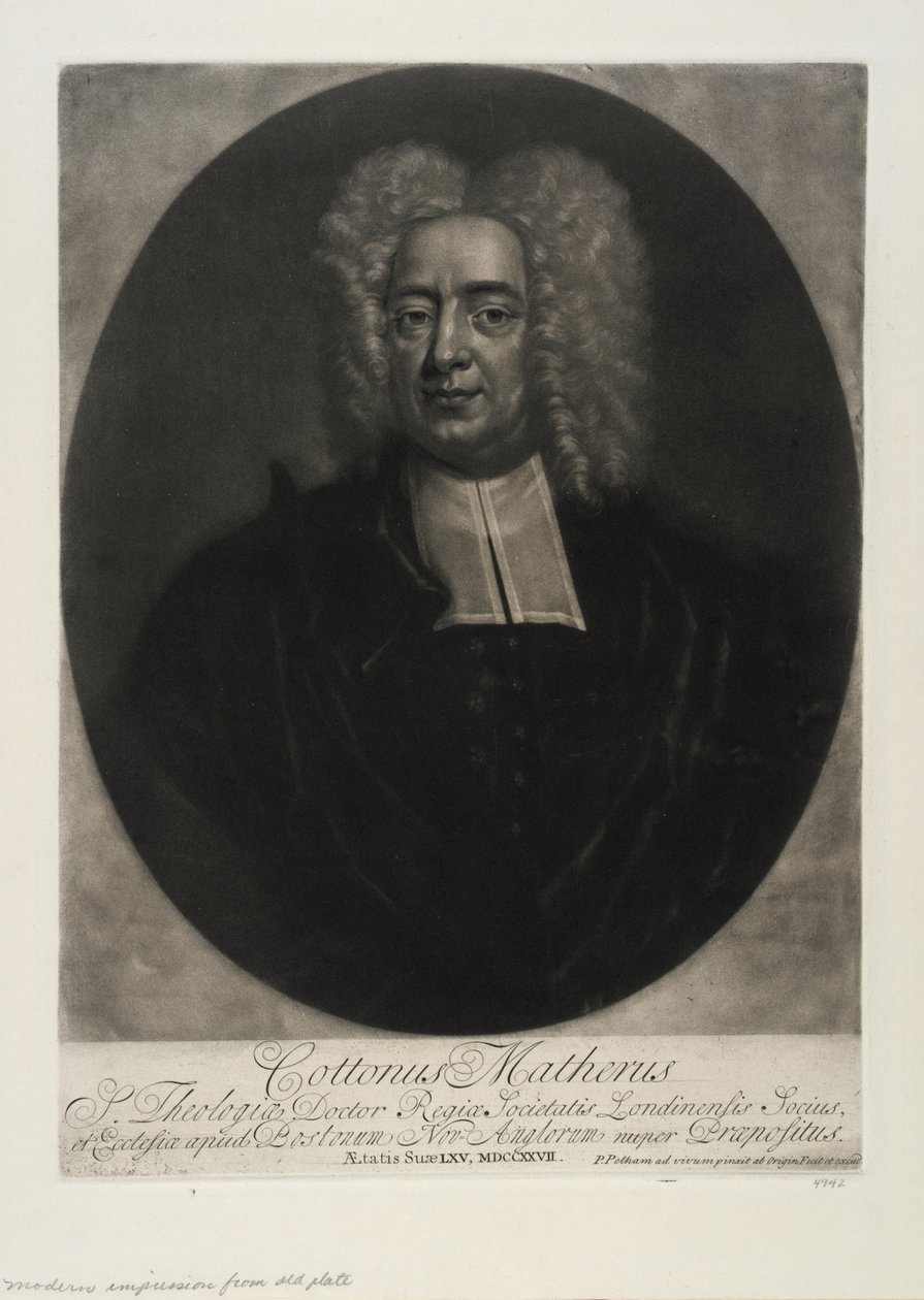 Cottonus Matherus da Peter Pelham