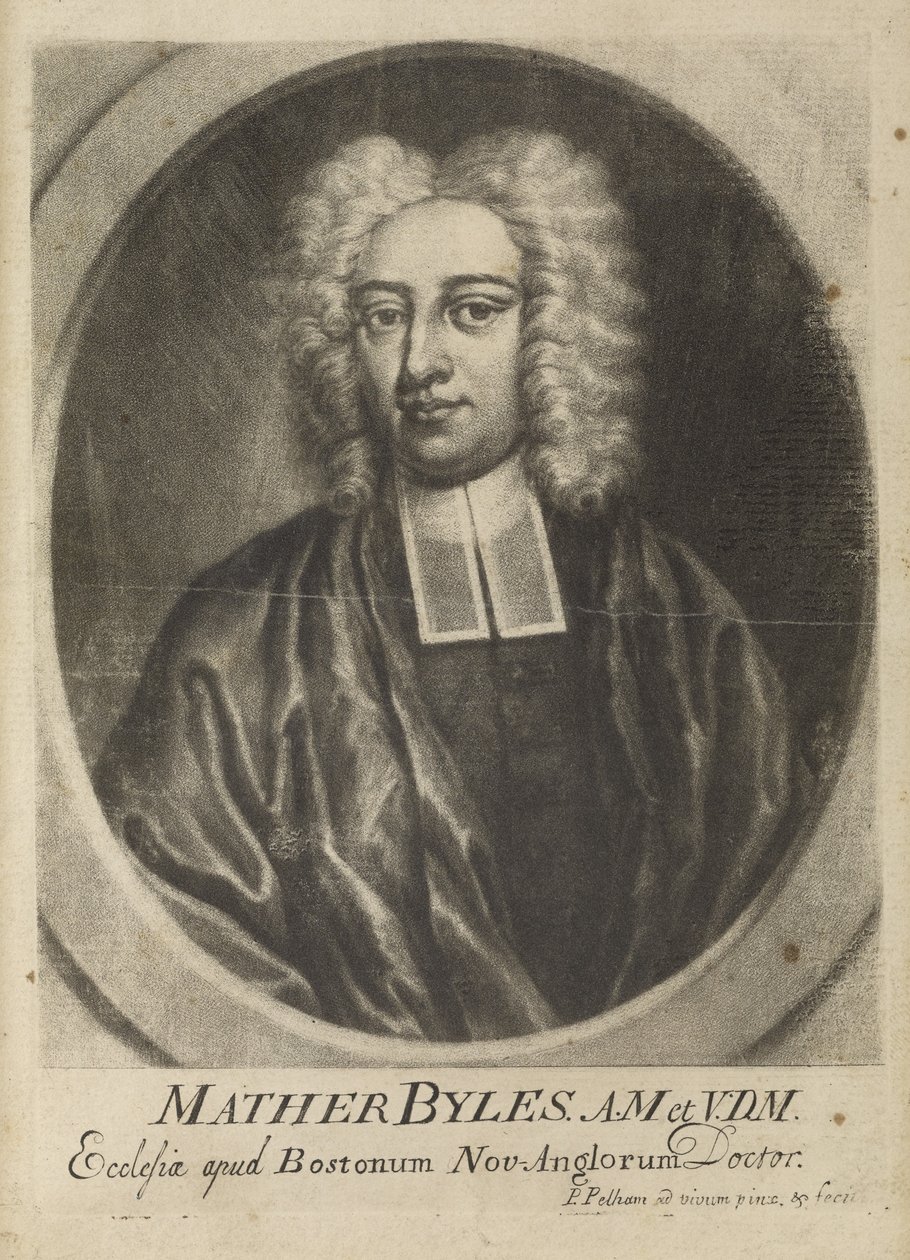 Mather Byles da Peter Pelham