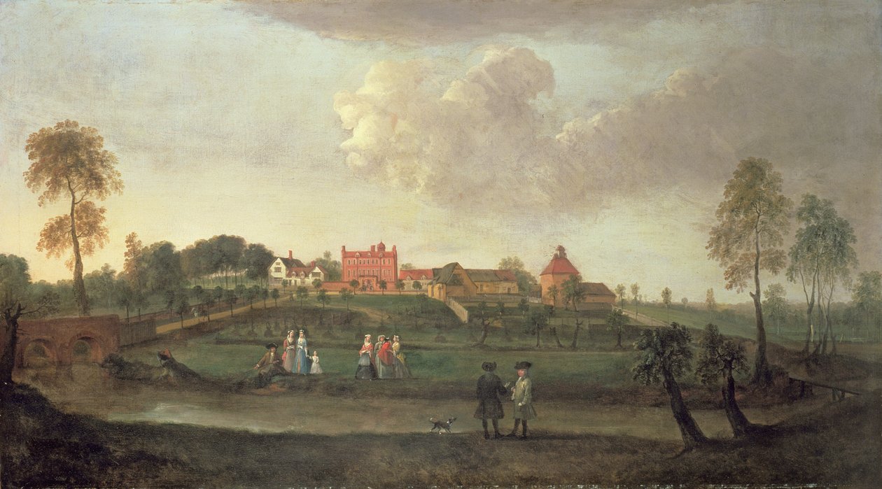 Little Haugh Hall, Suffolk da Peter Tillemans