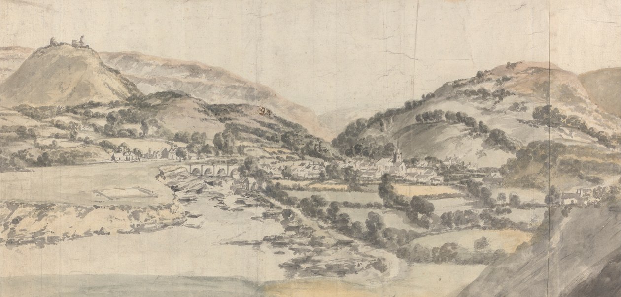 La Valle di Llangollen da Peter Tillemans