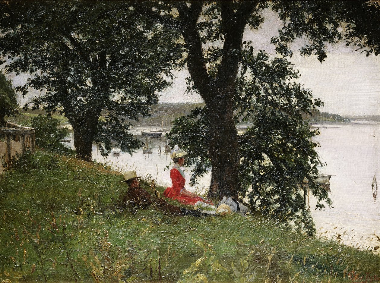 Sulla riva da Peter Vilhelm Ilsted