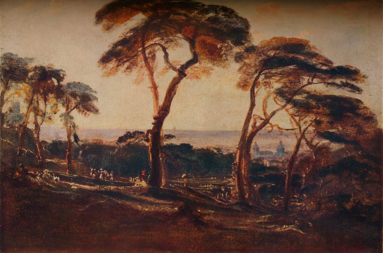 Greenwich Park, c1822 da Peter de Wint