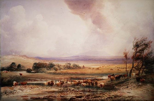 Sul fiume Lowther da Peter de Wint