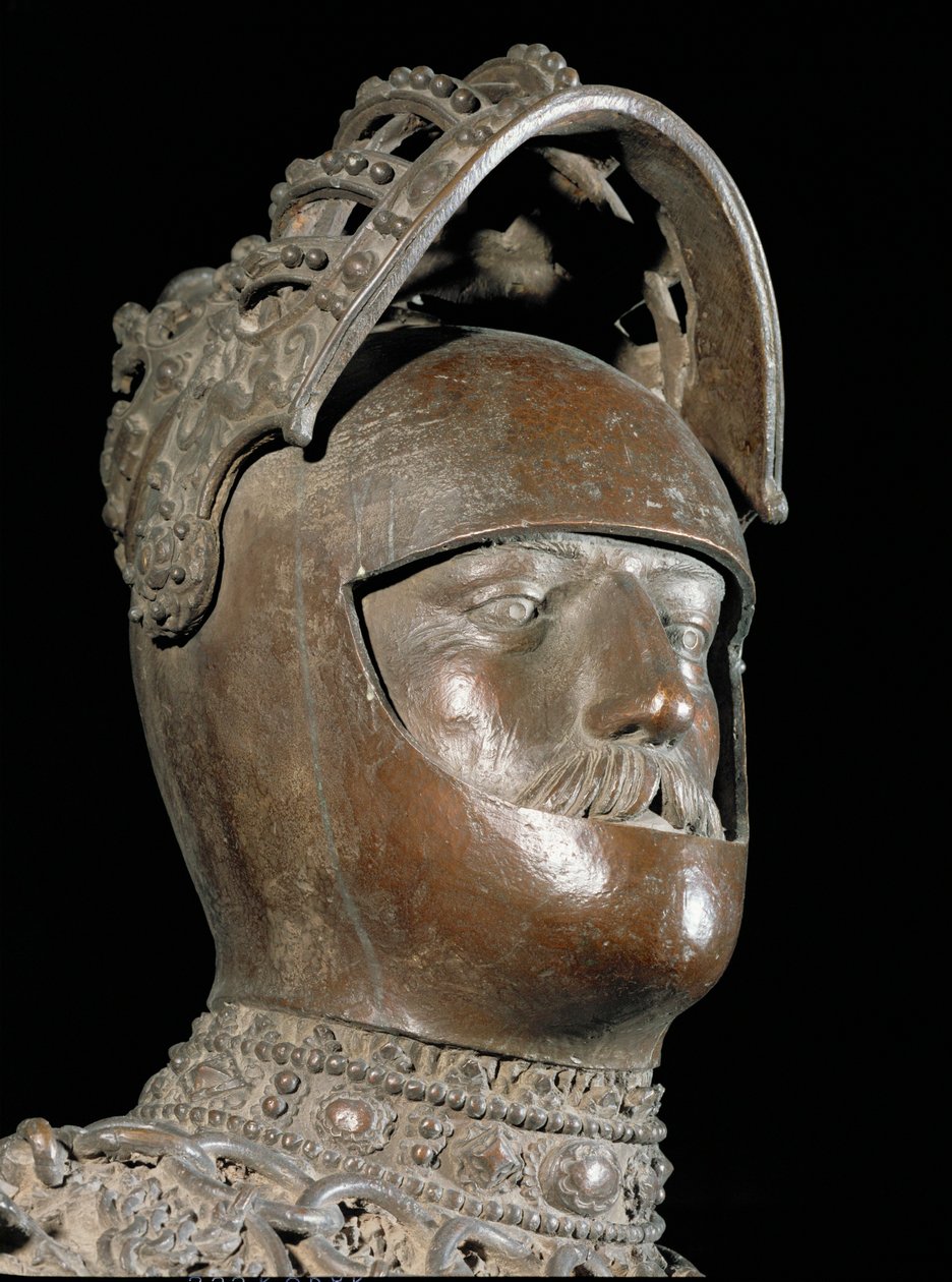 Re Artù di Britannia (bronzo) da Peter the Elder Vischer