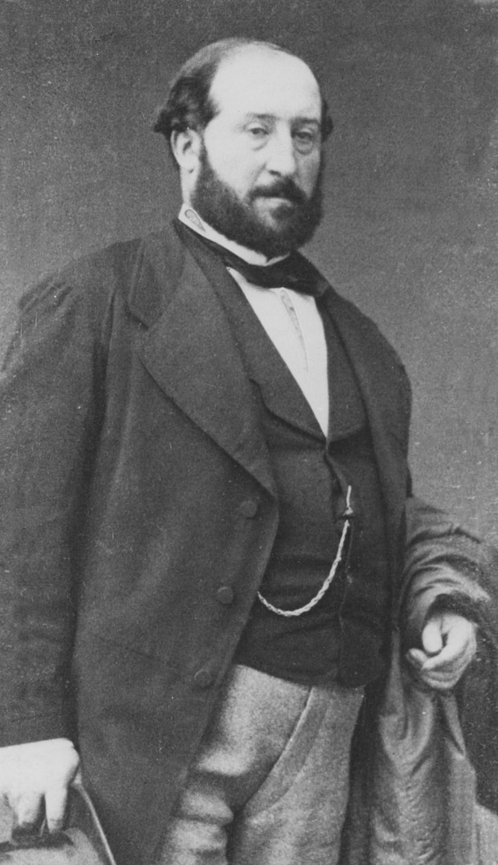 Ritratto di Emile Augier da Petit
