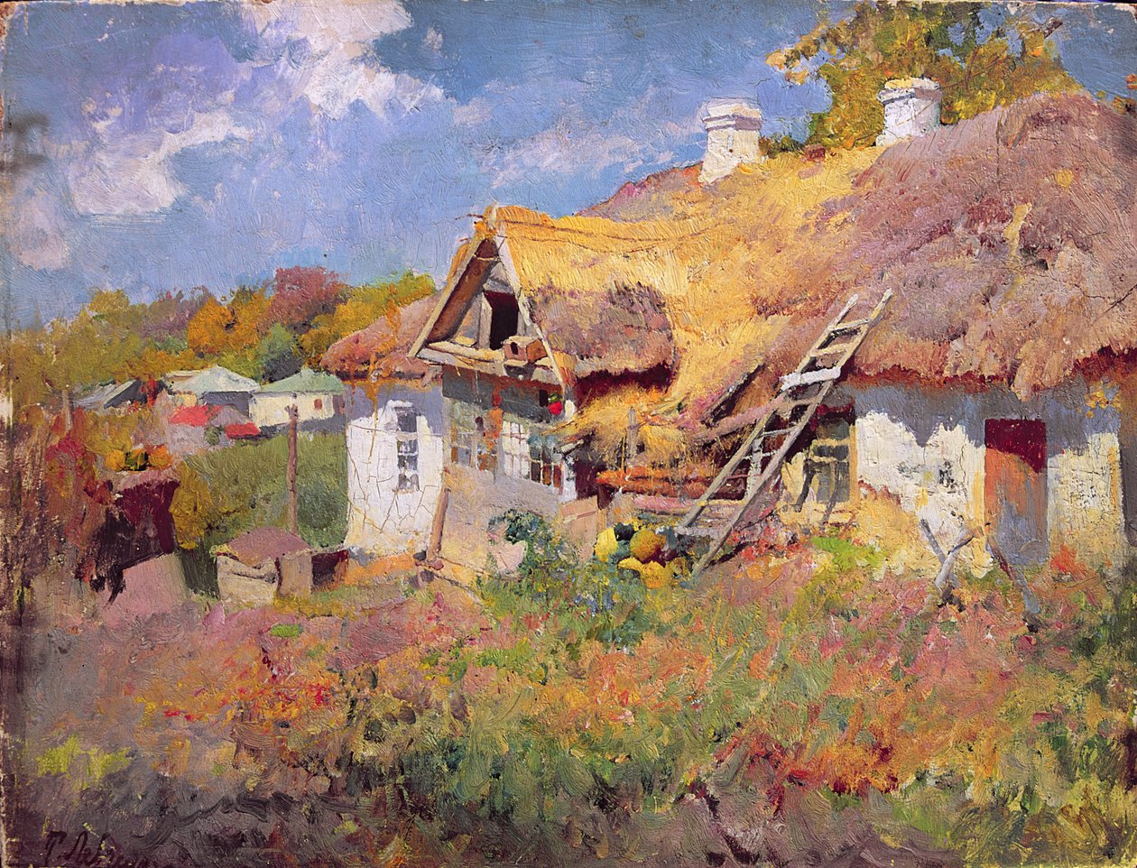 Cottage ucraini, 1906 da Petr Levchenko