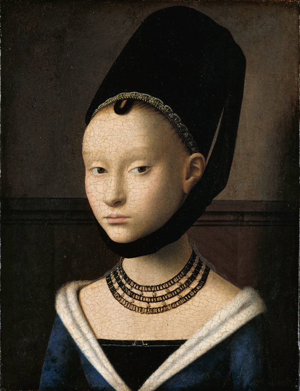 Ritratto di una giovane donna da Petrus Christus