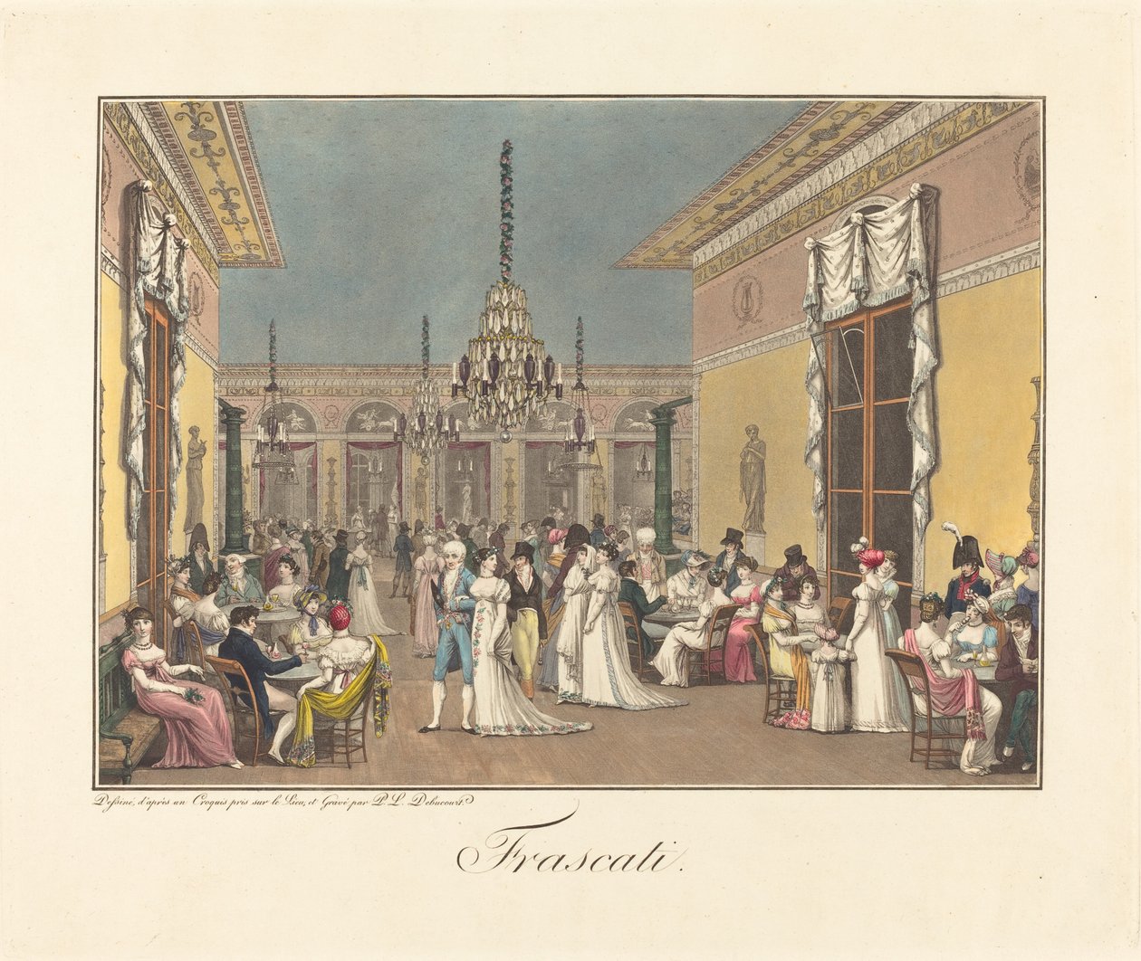Frascati da Philibert Louis Debucourt
