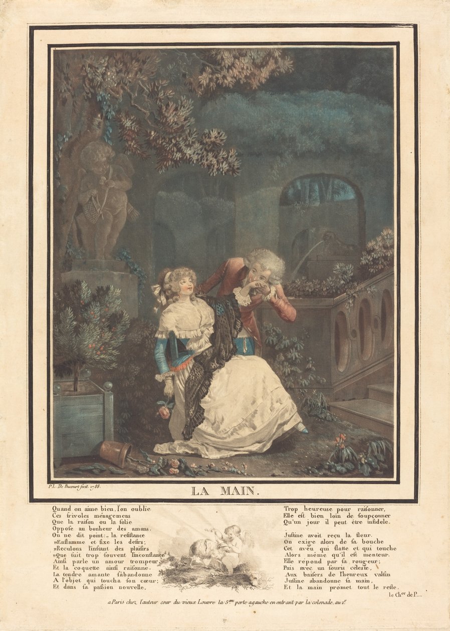 La Mano da Philibert Louis Debucourt