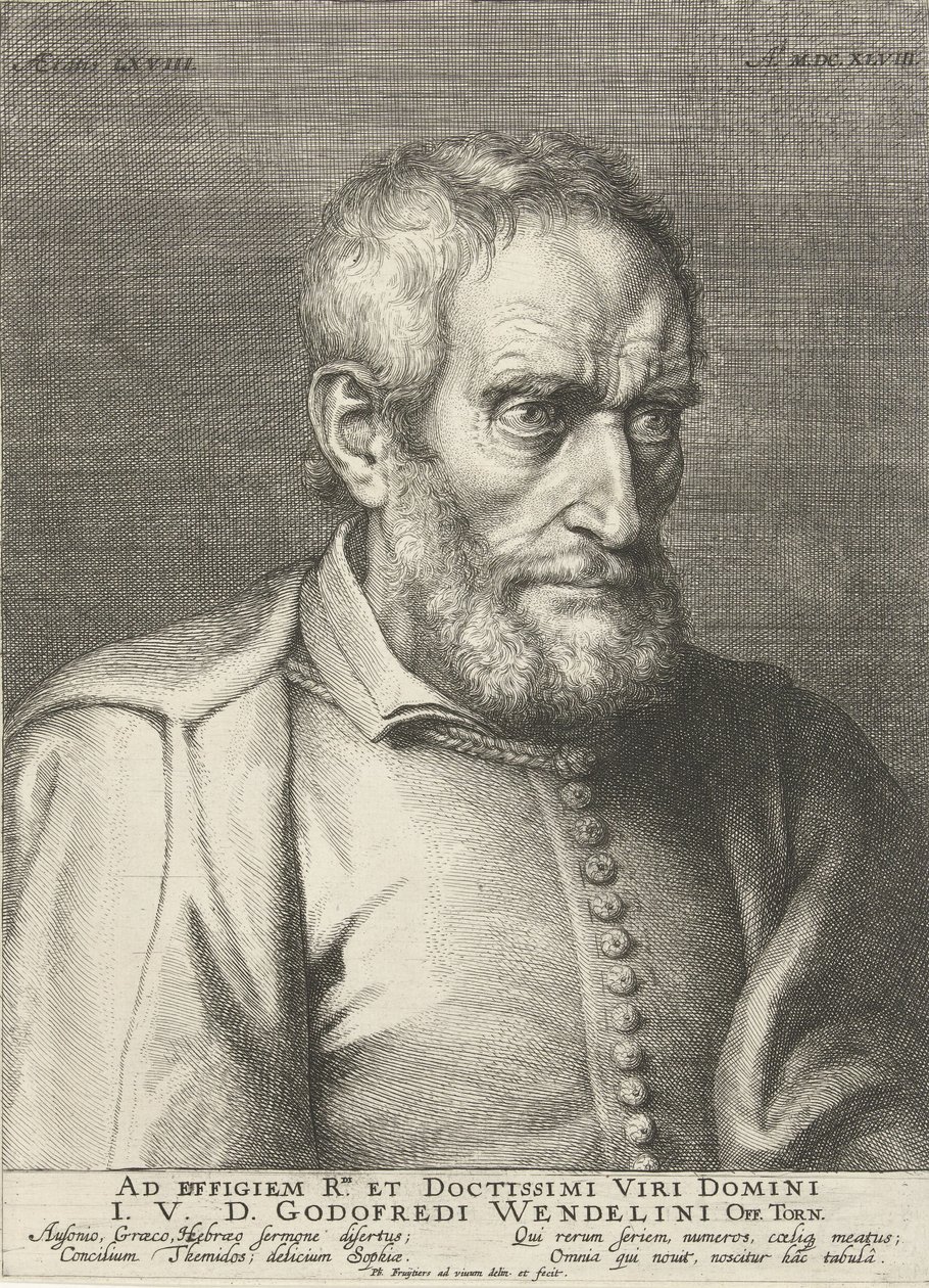 Ritratto di Godefridus Wendelinus all