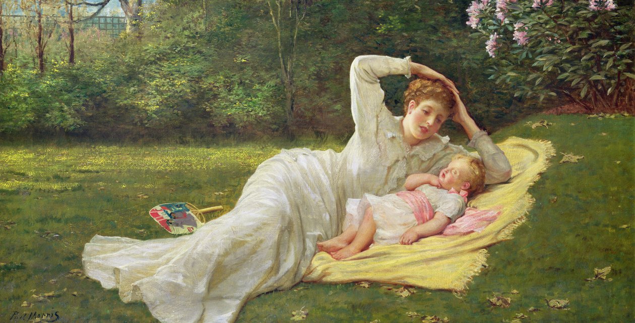 Il Primogenito, c.1875 da Philip Richard Morris