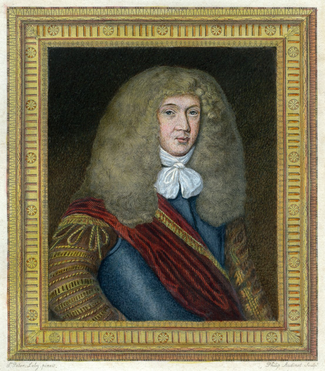 Charles Cotton 1638-1687, poeta inglese, XIX secolo da Philip Audinet