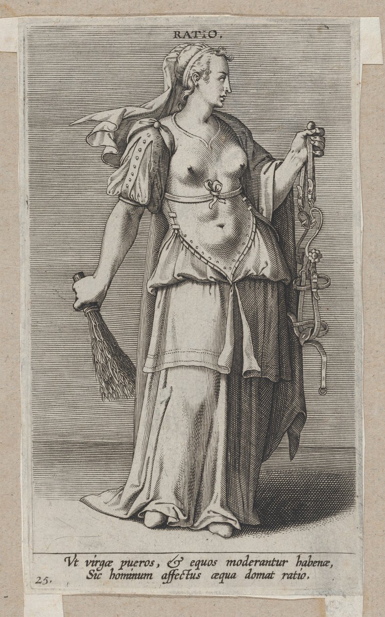 Ratio, da Prosopographia, ca. 1585-90 da Philip Galle