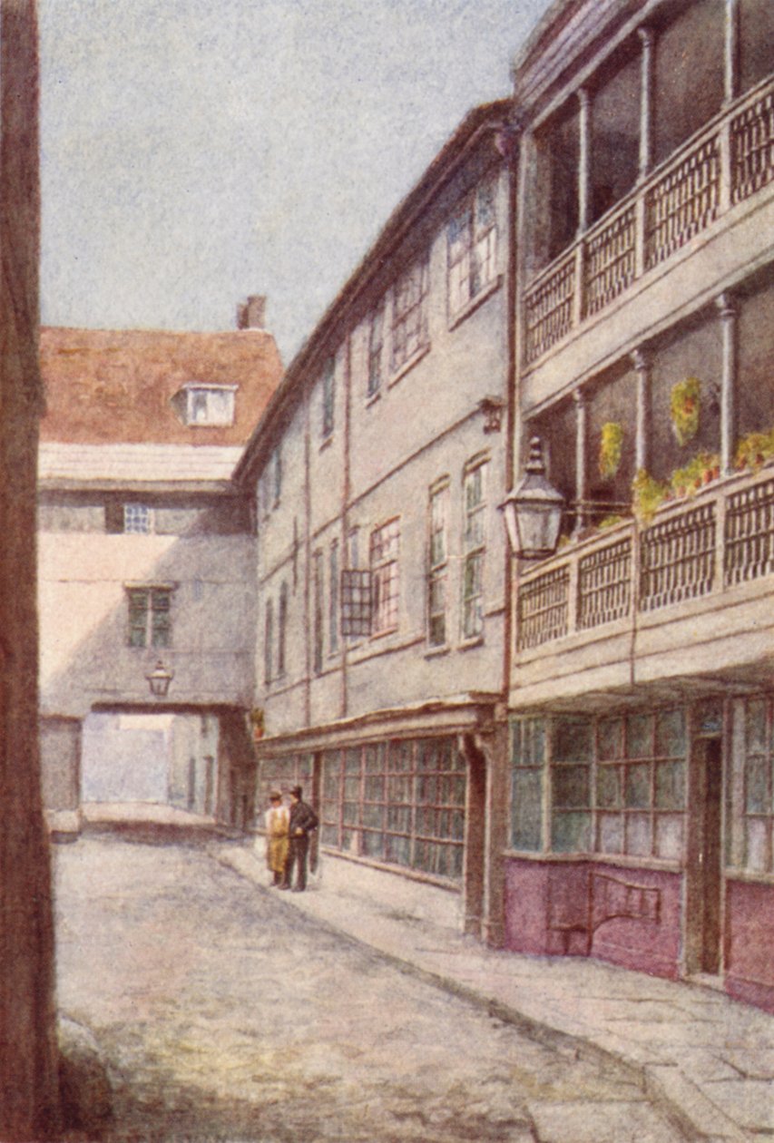 George Inn, Southwark, 1885 da Philip Norman