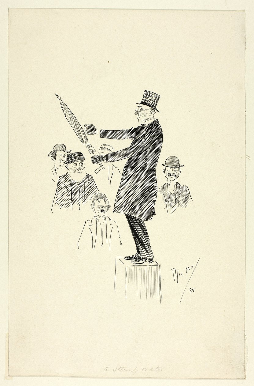Un oratore improvvisato da Philip William May