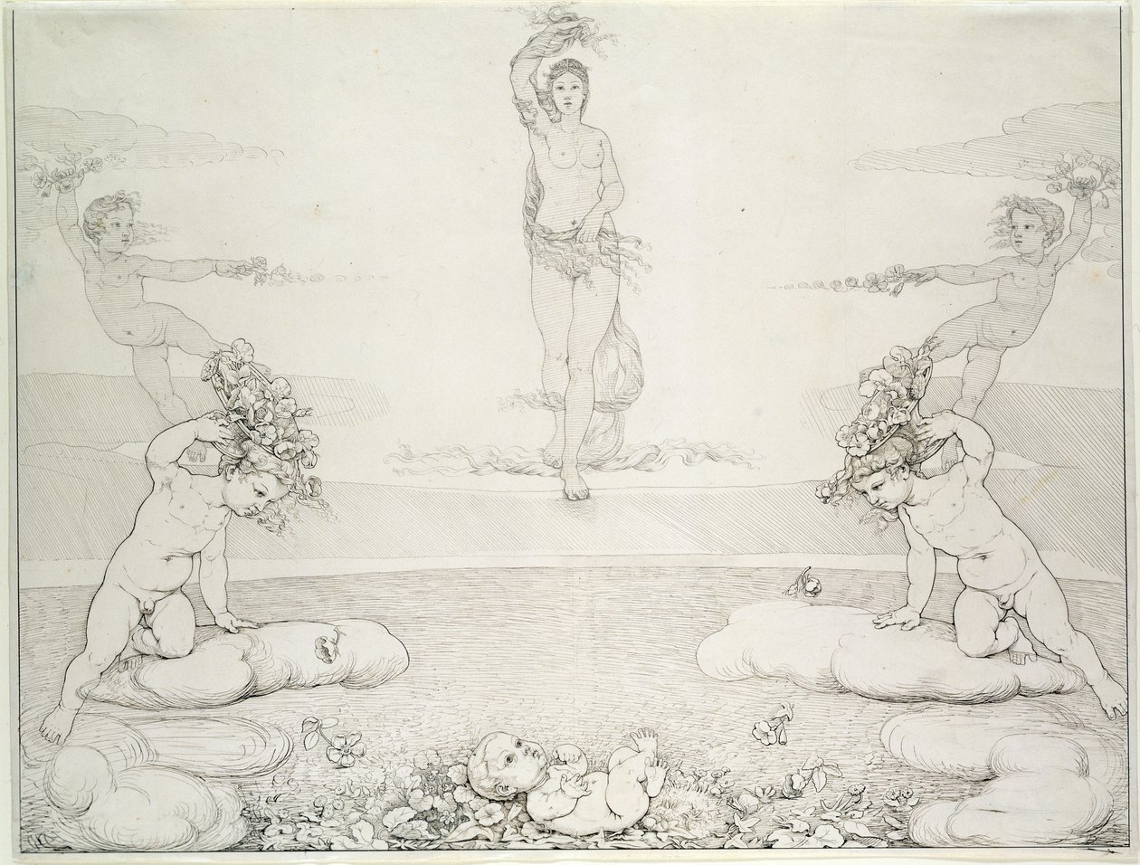 Mattina, 1807-08 da Philipp Otto Runge