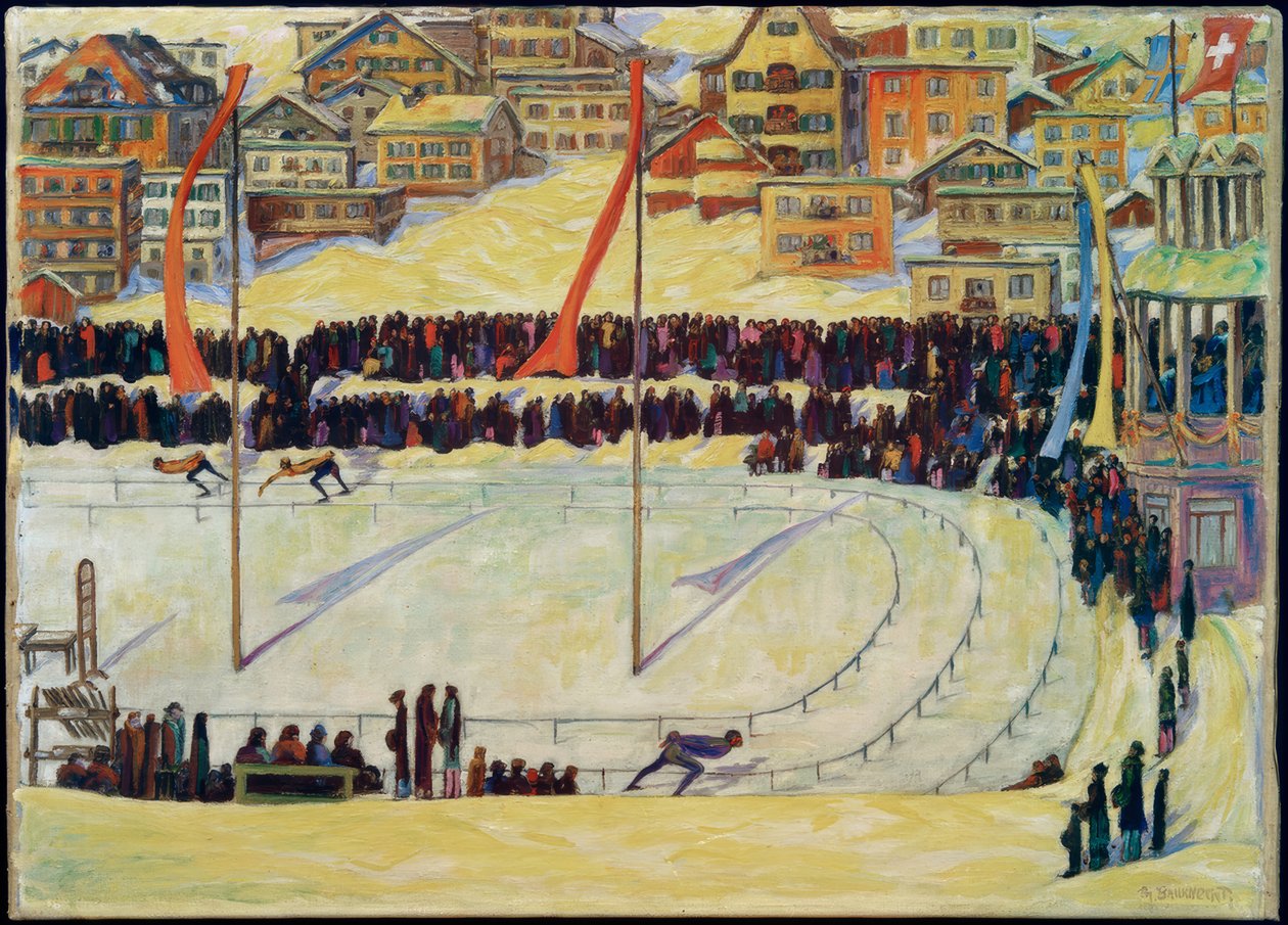 Festa del ghiaccio a Davos da Philipp Bauknecht