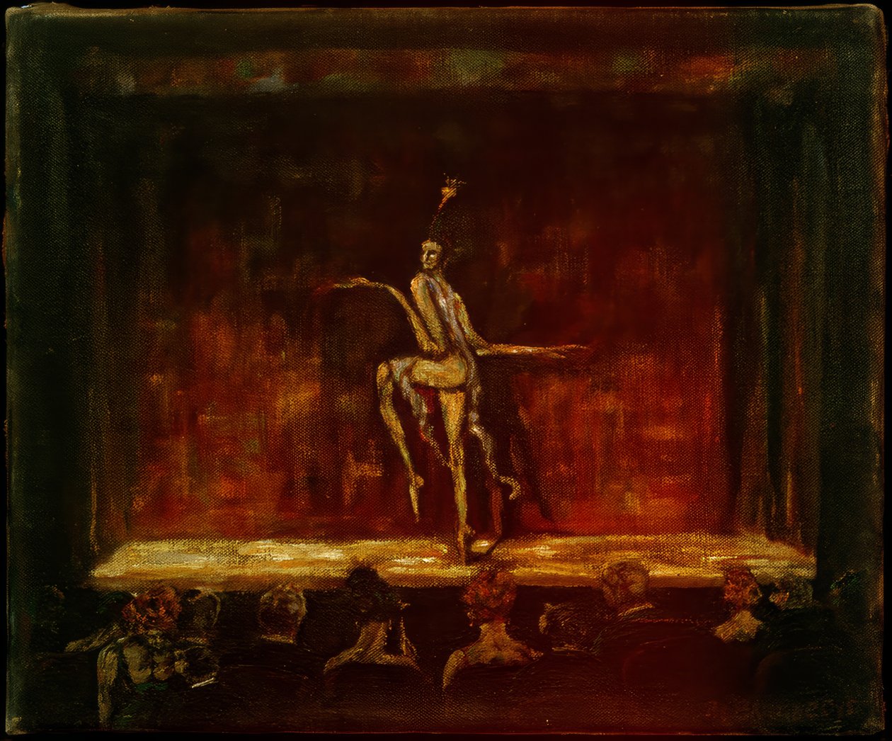 Danzatrice nuda da Philipp Bauknecht