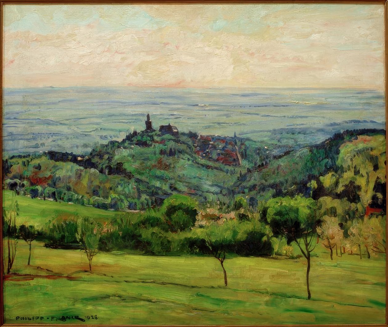 Vista su Kronberg da Philipp Franck