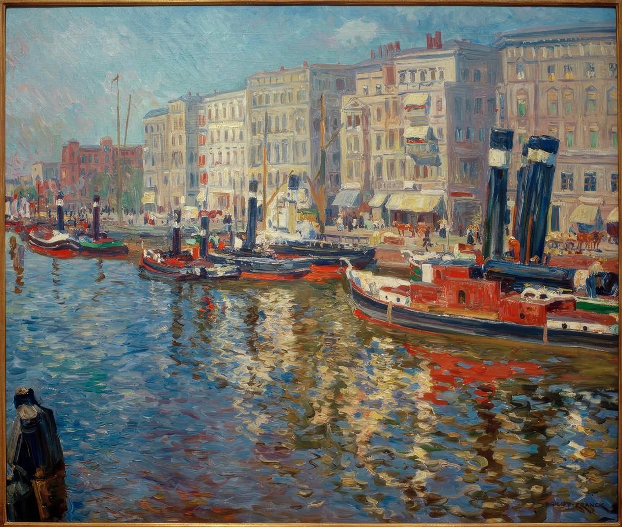 Molo del piroscafo da Philipp Franck