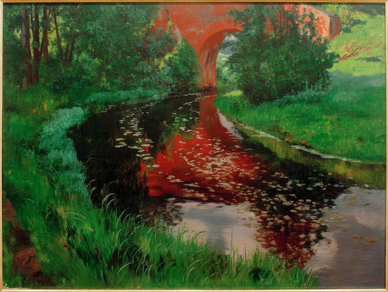 Il ruscello a Kohlhasenbrück da Philipp Franck