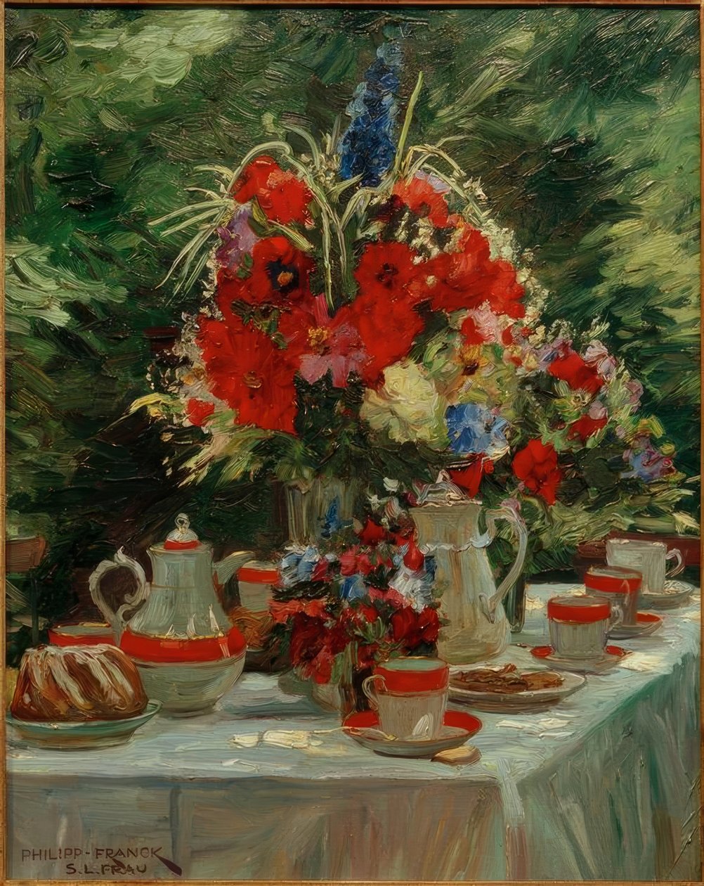 Il tavolo del caffè da Philipp Franck