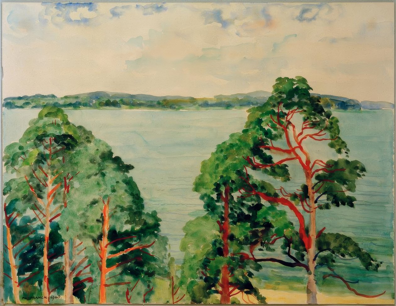 Paesaggio del Wannsee da Philipp Franck