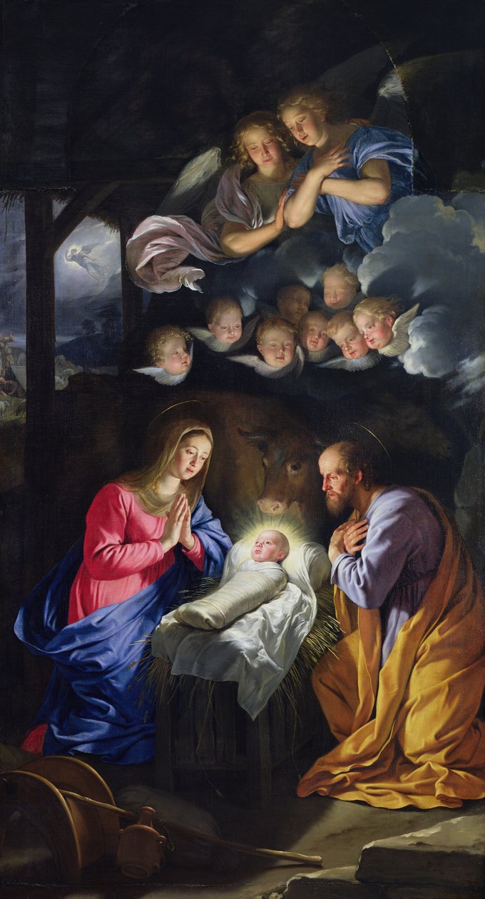 Natività da Philippe de Champaigne