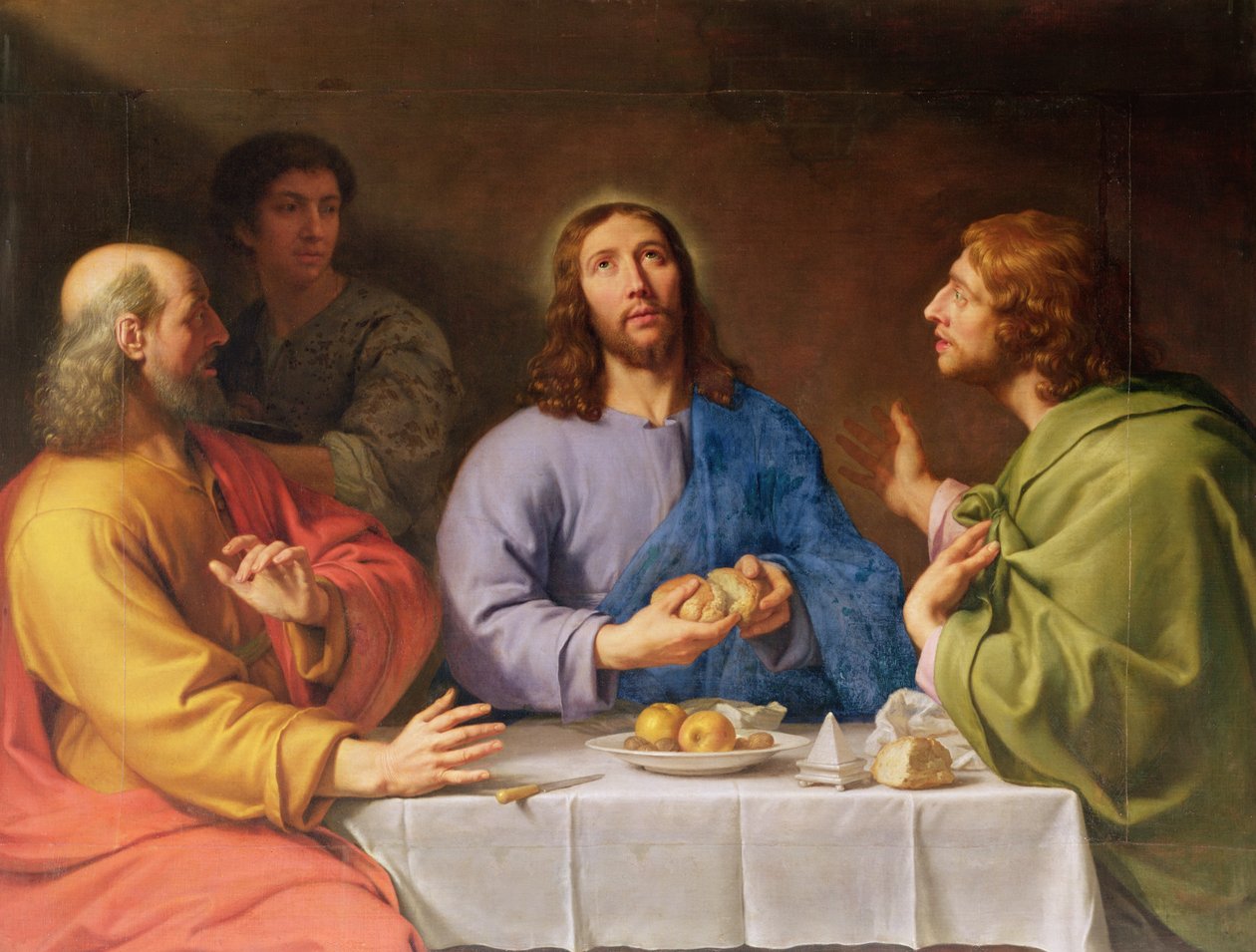 La Cena di Emmaus da Philippe de Champaigne