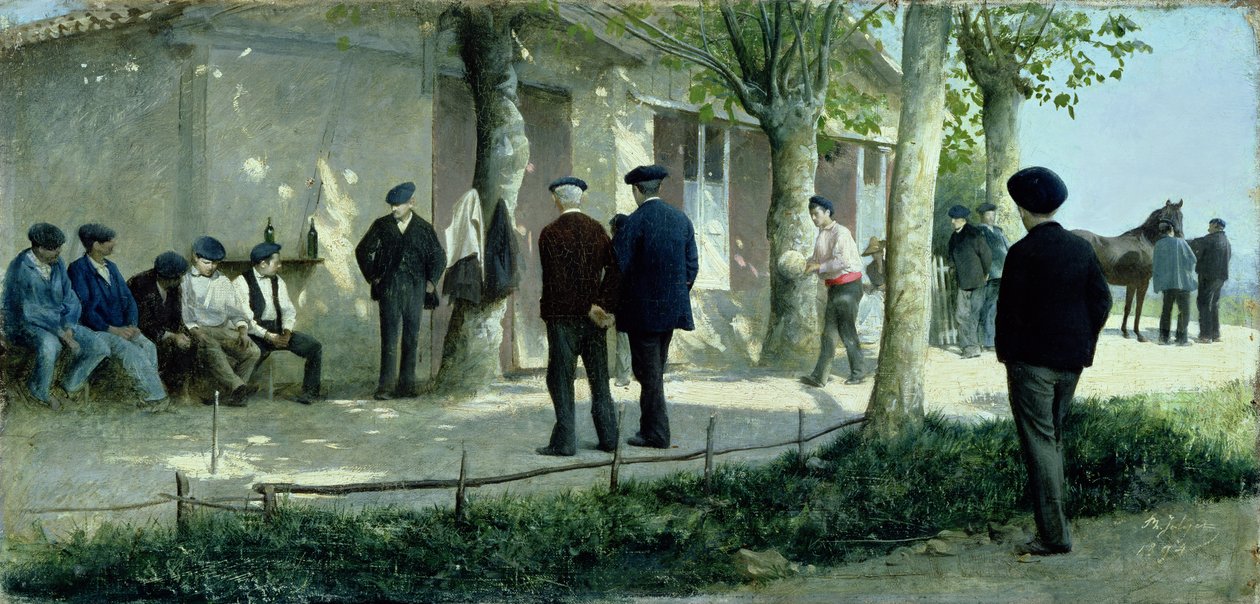 Il gioco del Rampo, 1894 da Philippe Jolyet