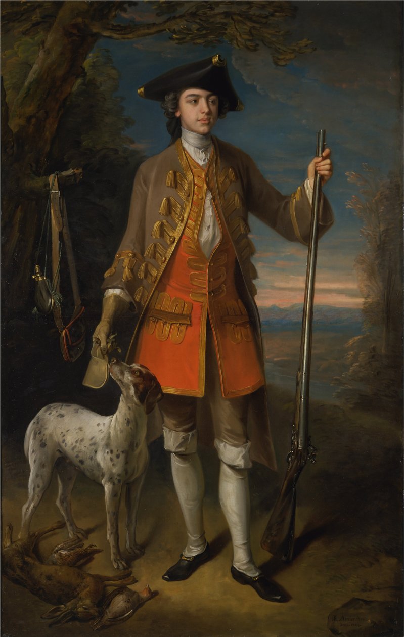 Sir Edward Hales, baronetto, di Hales Place, Hackington, Kent da Philippe Mercier