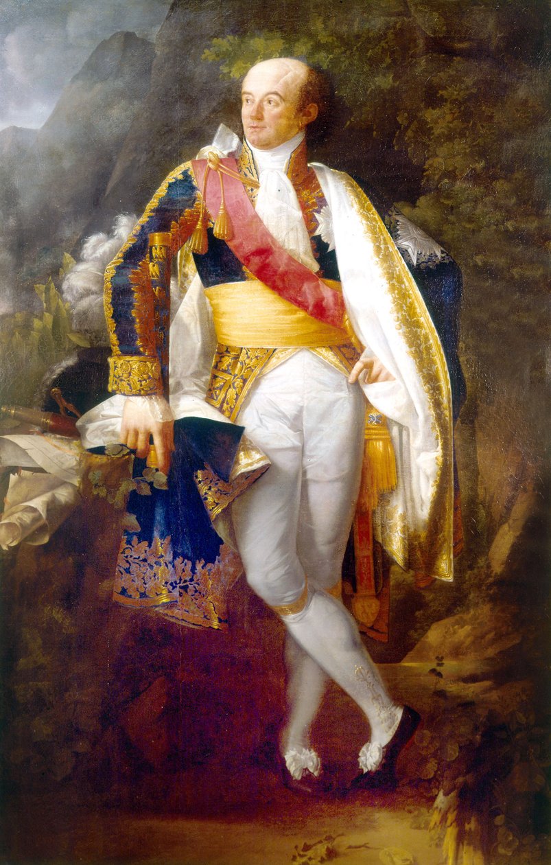 Ritratto del maresciallo Perignon da Philippe Auguste Hennequin