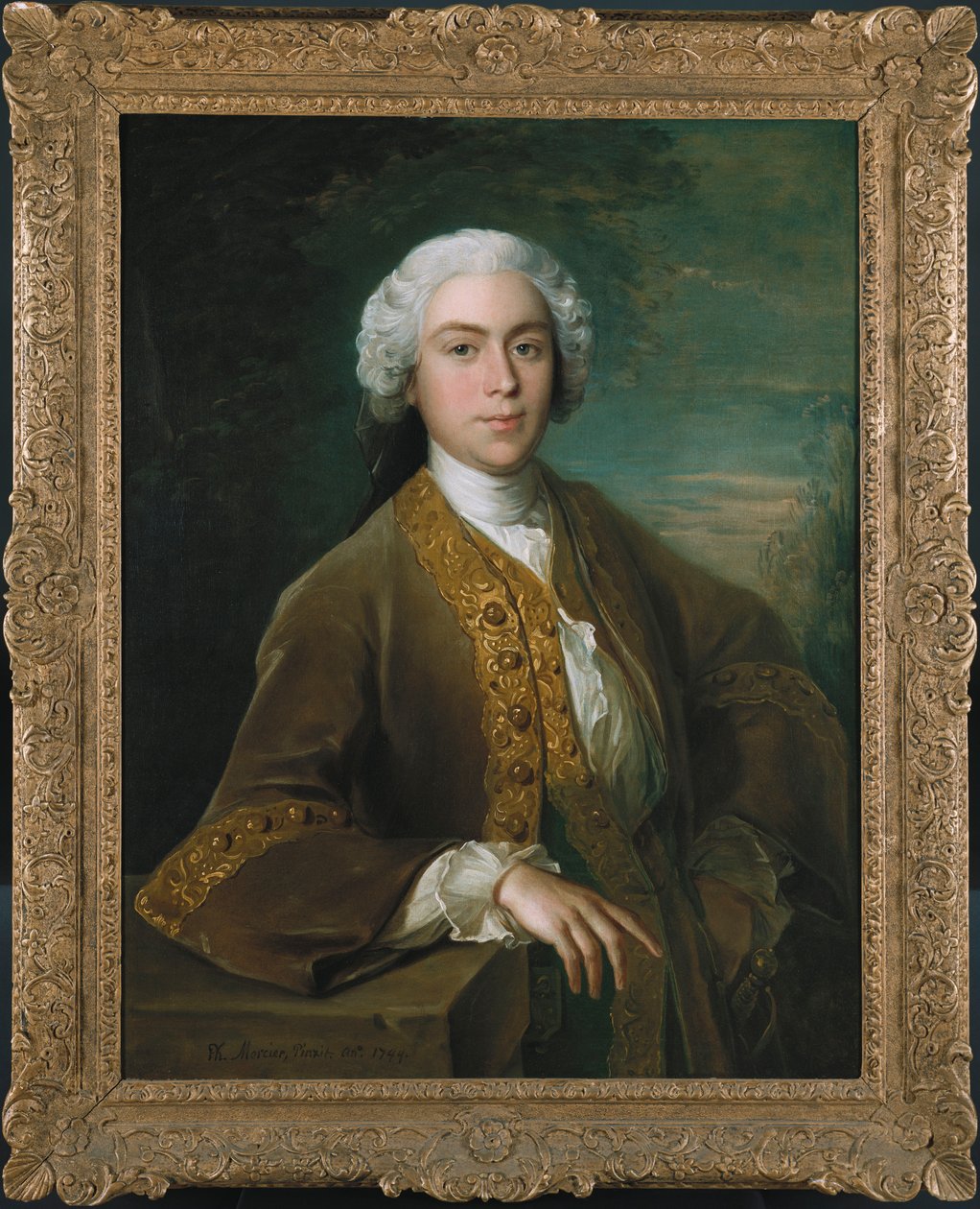 Ritratto di Lord Trimelston, 1744 da Philippe Mercier