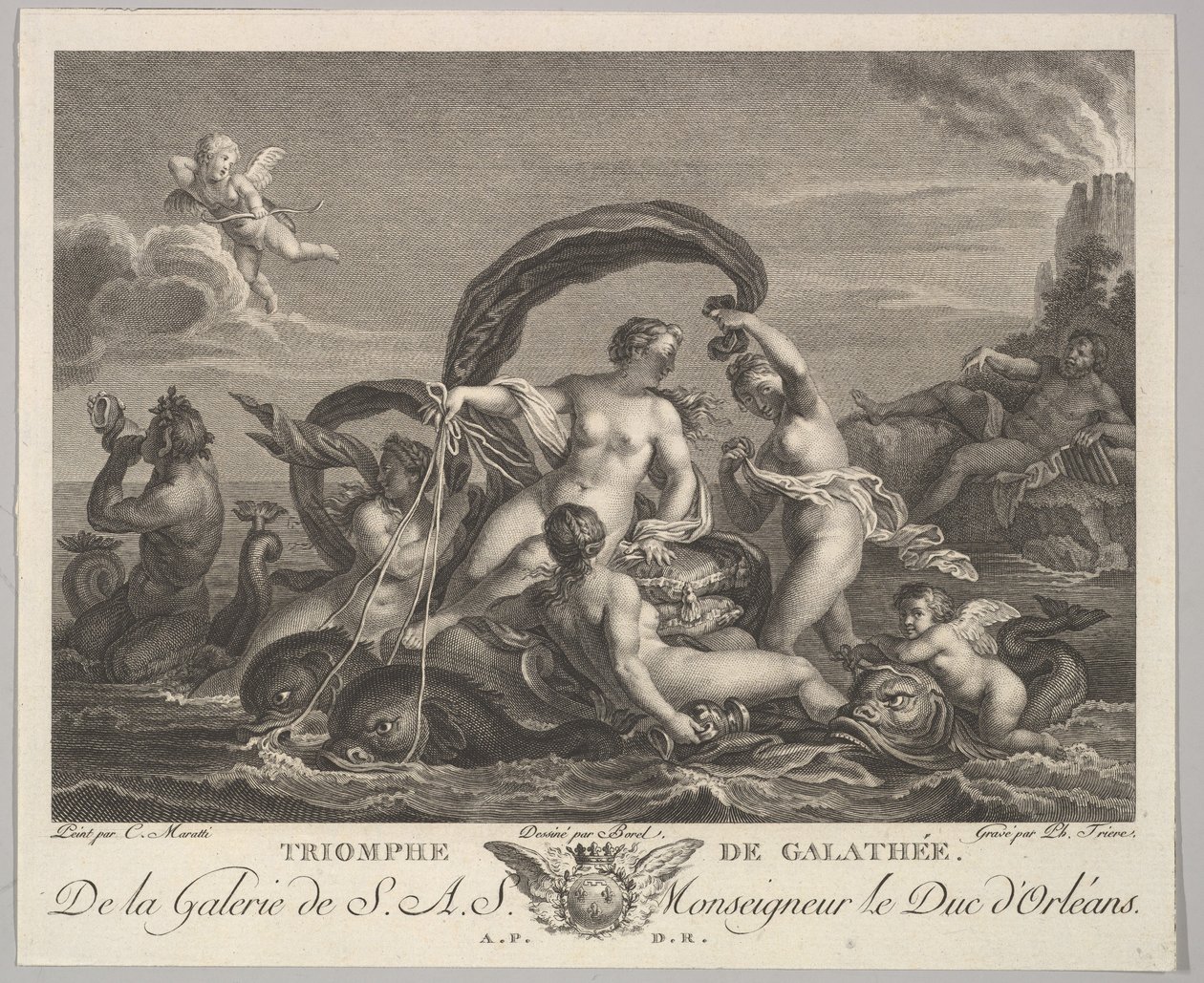Il trionfo di Galatea da Philippe Triere