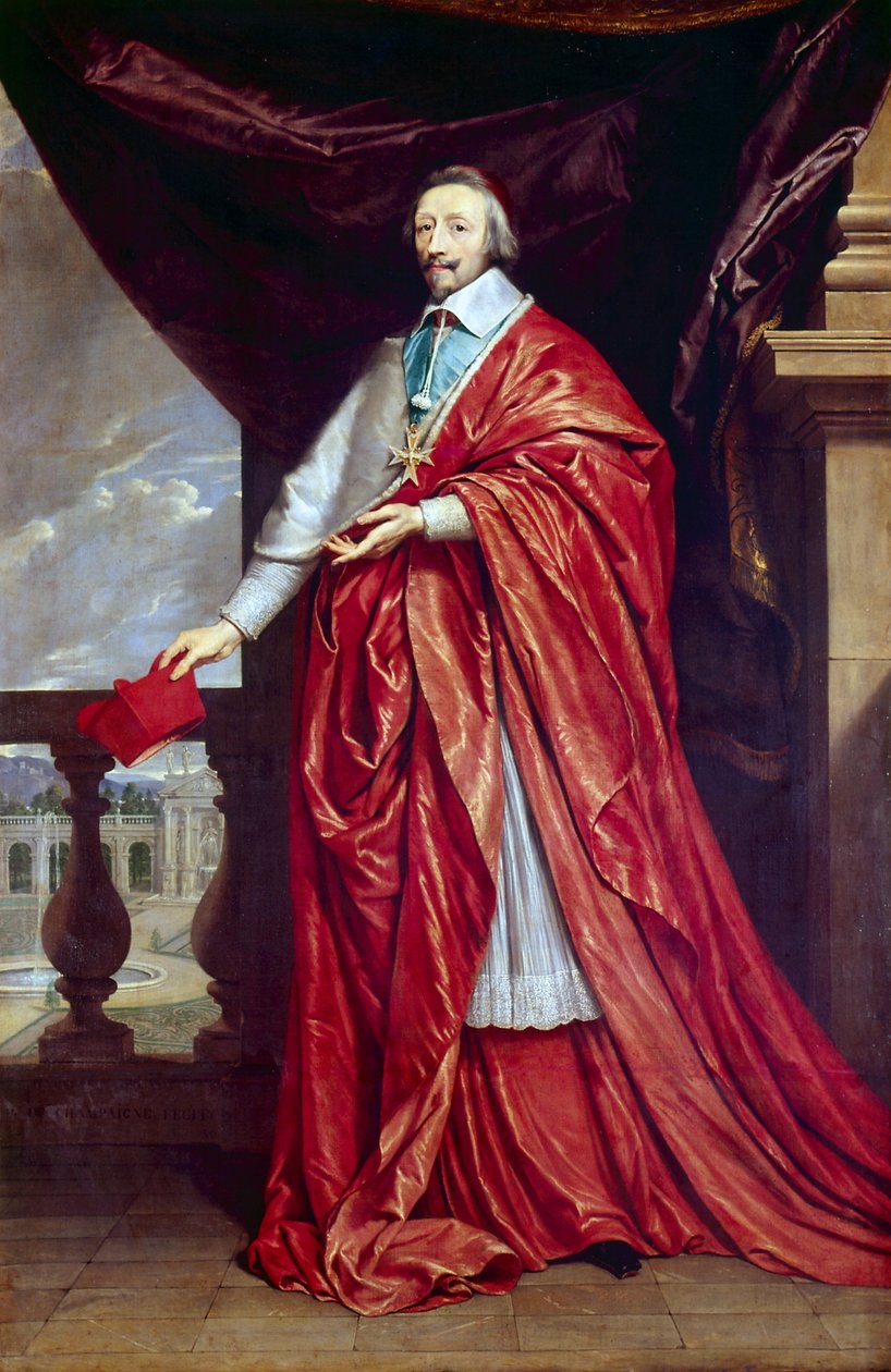 Cardinale Richelieu da Philippe de Champaigne