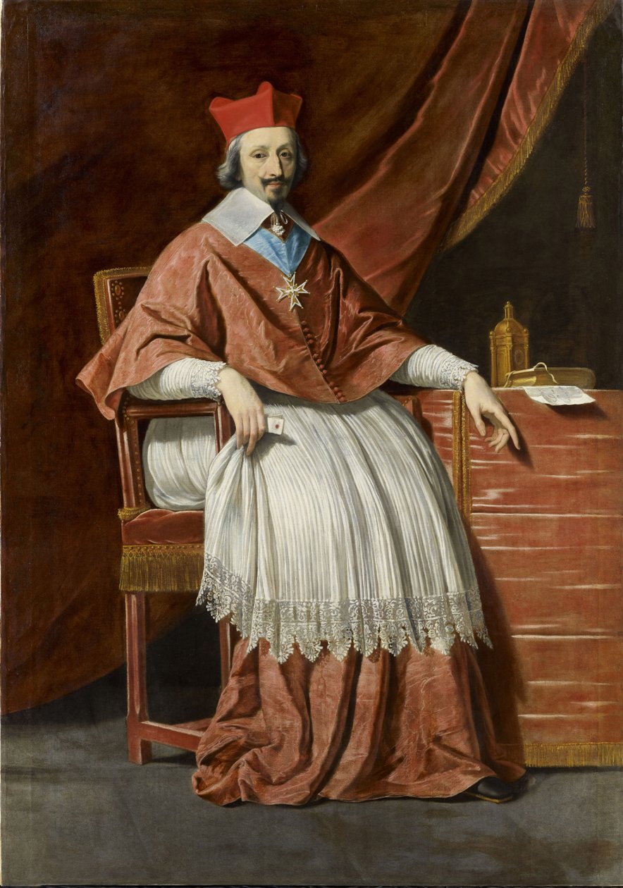 Cardinale de Richelieu da Philippe de Champaigne