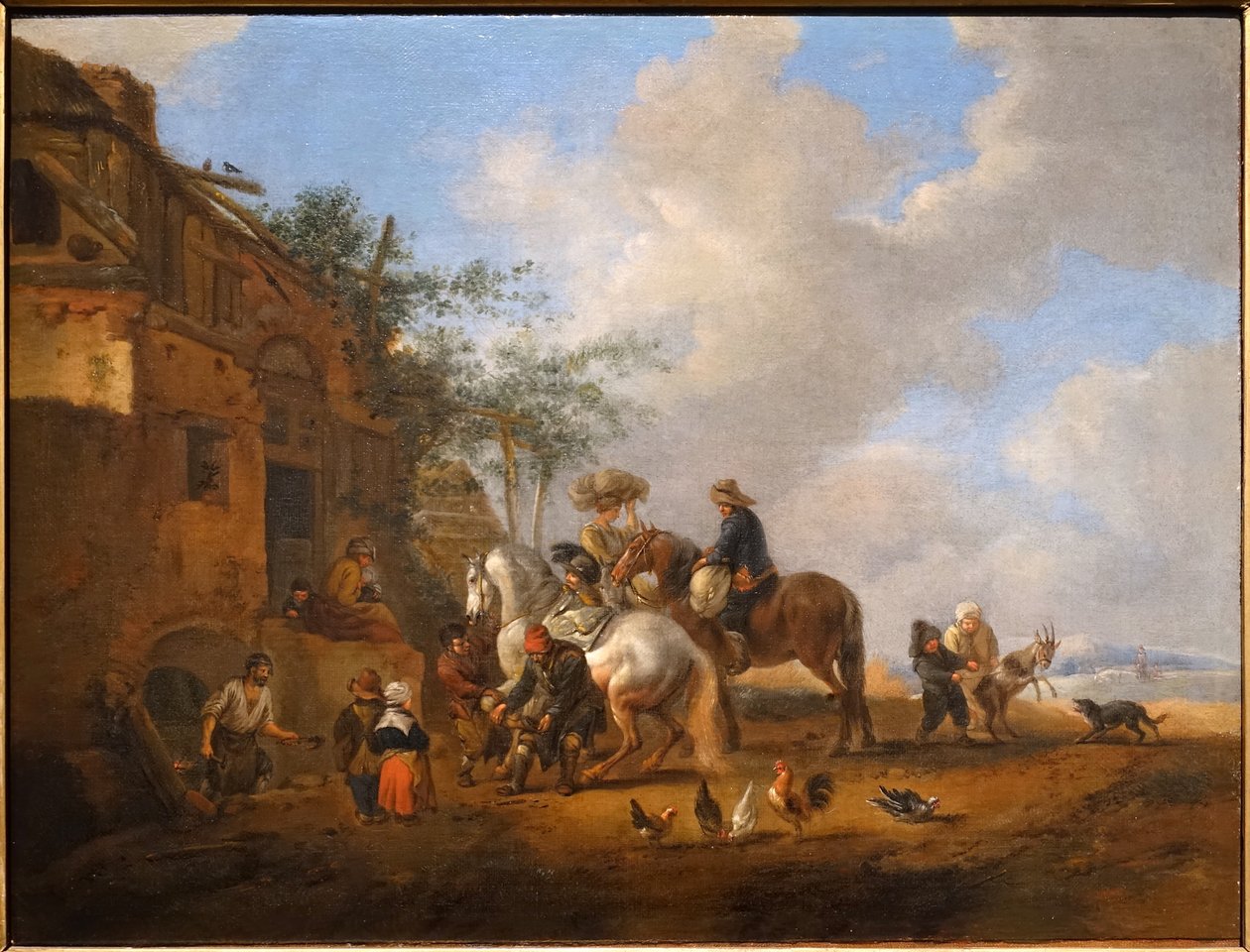 Il fabbro da Philips Wouwerman