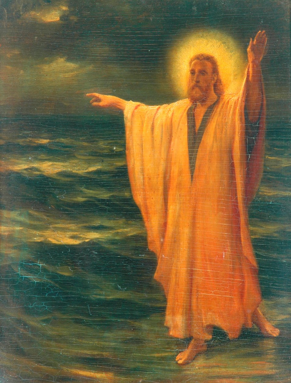 Cristo che cammina sull